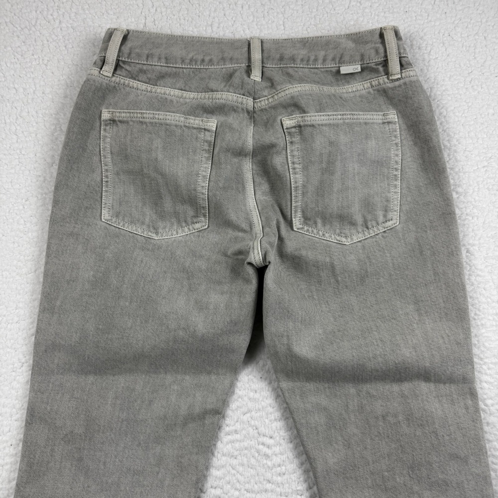 Outerknown Jeans Mens 30x34 Sage Gray Mid Rise Drifter Tapered Fit Preppy - Picture 10 of 12